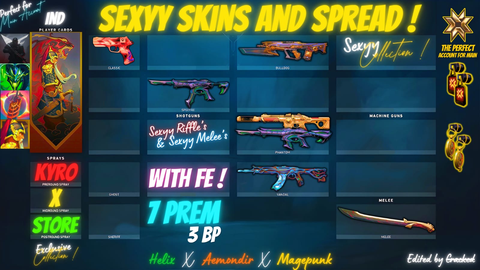 Helix x GAIA | Magepunk | 7 Prem + 3 BP